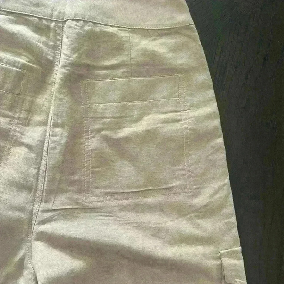 Venus NWOT Linen Cargo Style Pant Size 2 - Picture 9 of 11